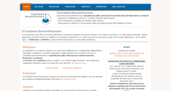 Desktop Screenshot of conciliatorebancario.it